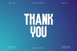 Reqhodet - Minimal & Tall Font