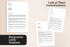Resignation Letter Template