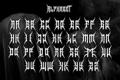 ResseR Modern Metal Font