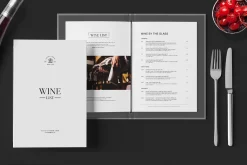 Restaurant Wine List Template
