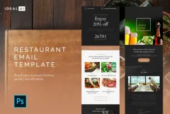 Restaurant Email Template