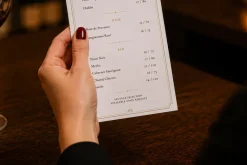 Restaurant Menu / Wine List Mockup