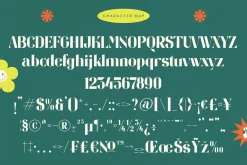 Restful Silent Modern Display Font