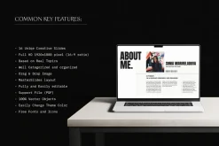 Resume Presentation Template Design