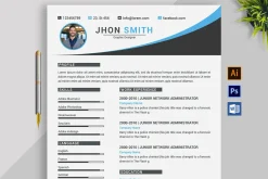 Resume Template and Cover Letter