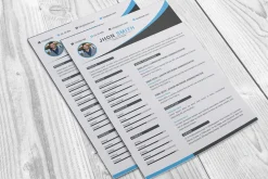 Resume Template and Cover Letter
