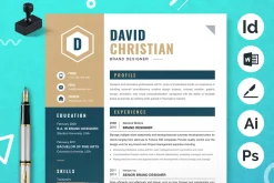 Resume Template for Brand Designer
