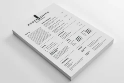 Resume and Cover Letterhead