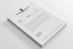 Resume and Cover Letterhead