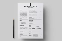 Resume and Cover Letterhead