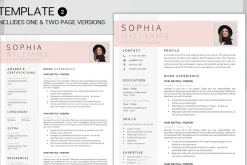 Resume BUNDLE - 5 Templates!