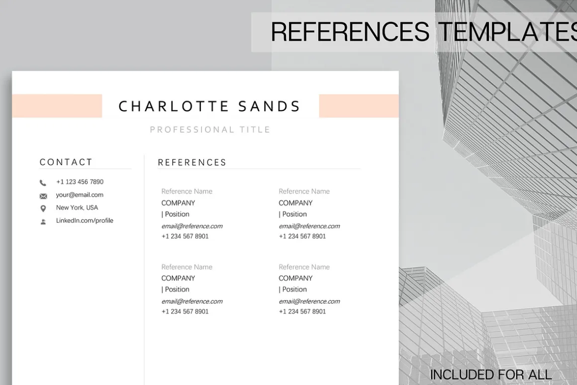 Resume BUNDLE - 5 Templates!