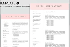 Resume BUNDLE - 5 Templates!