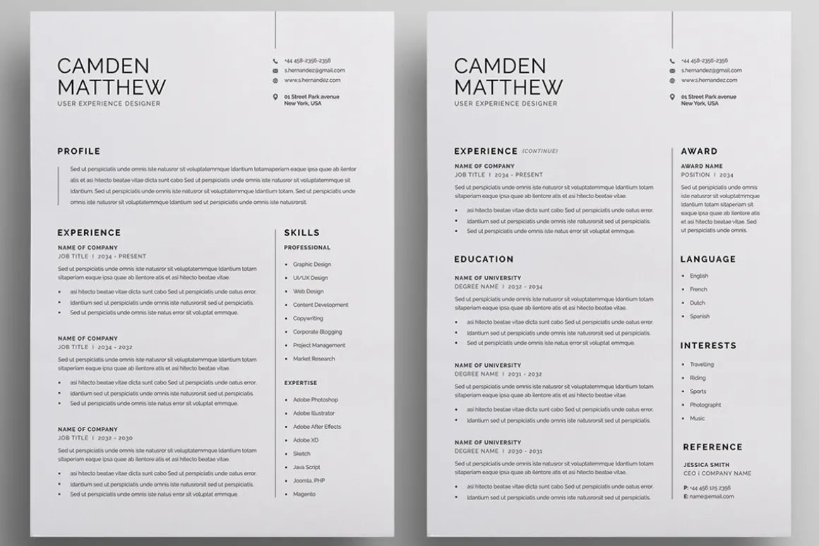 Resume/CV