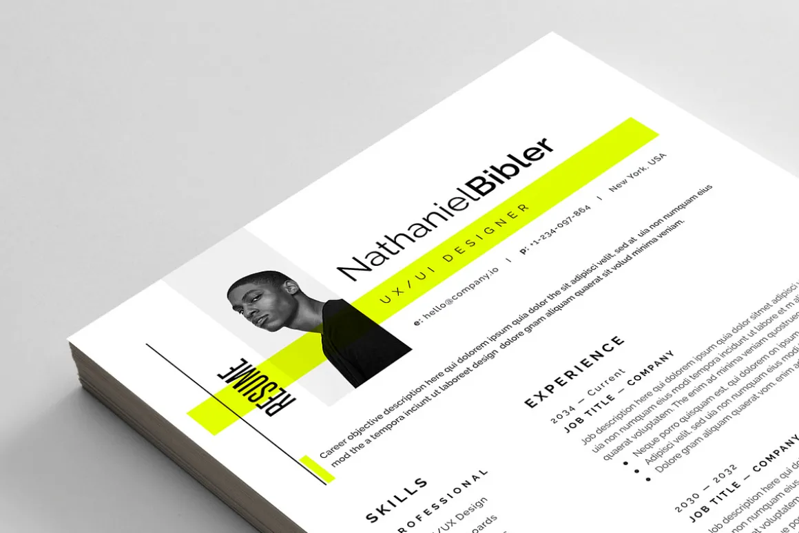 Resume/CV