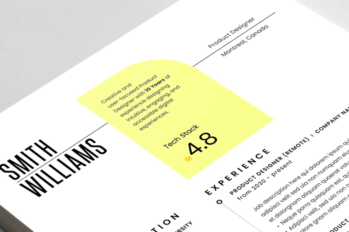 Resume/CV