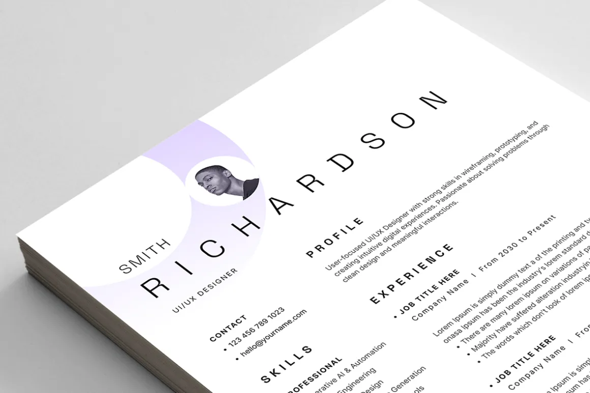 Resume/CV