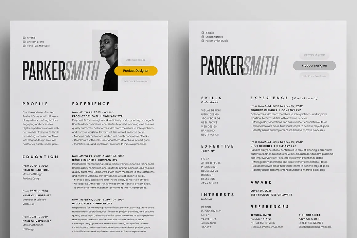 Resume/CV