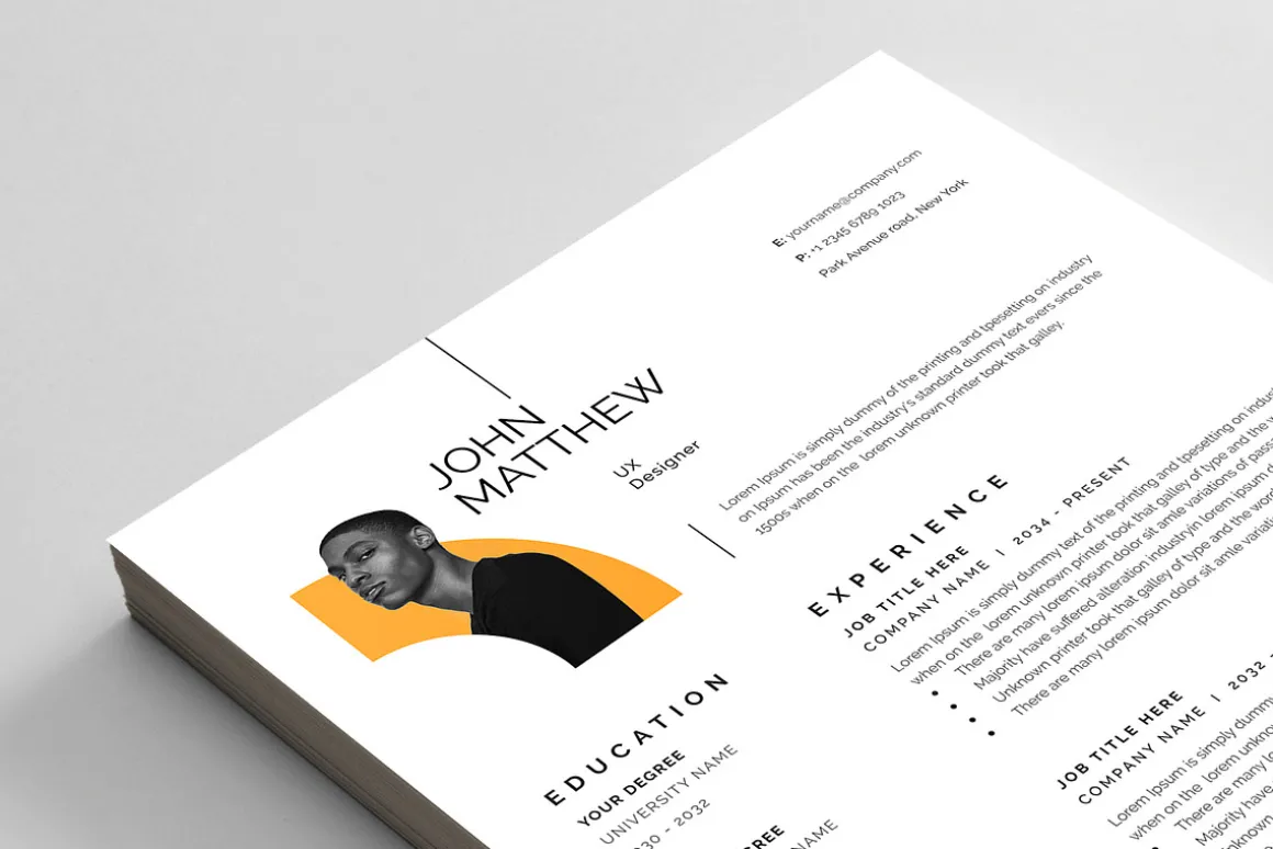 Resume/CV