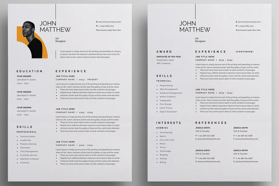 Resume/CV