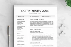 Resume/CV - The Kathy