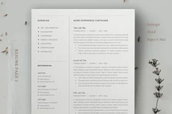 Resume / Cv / Ava