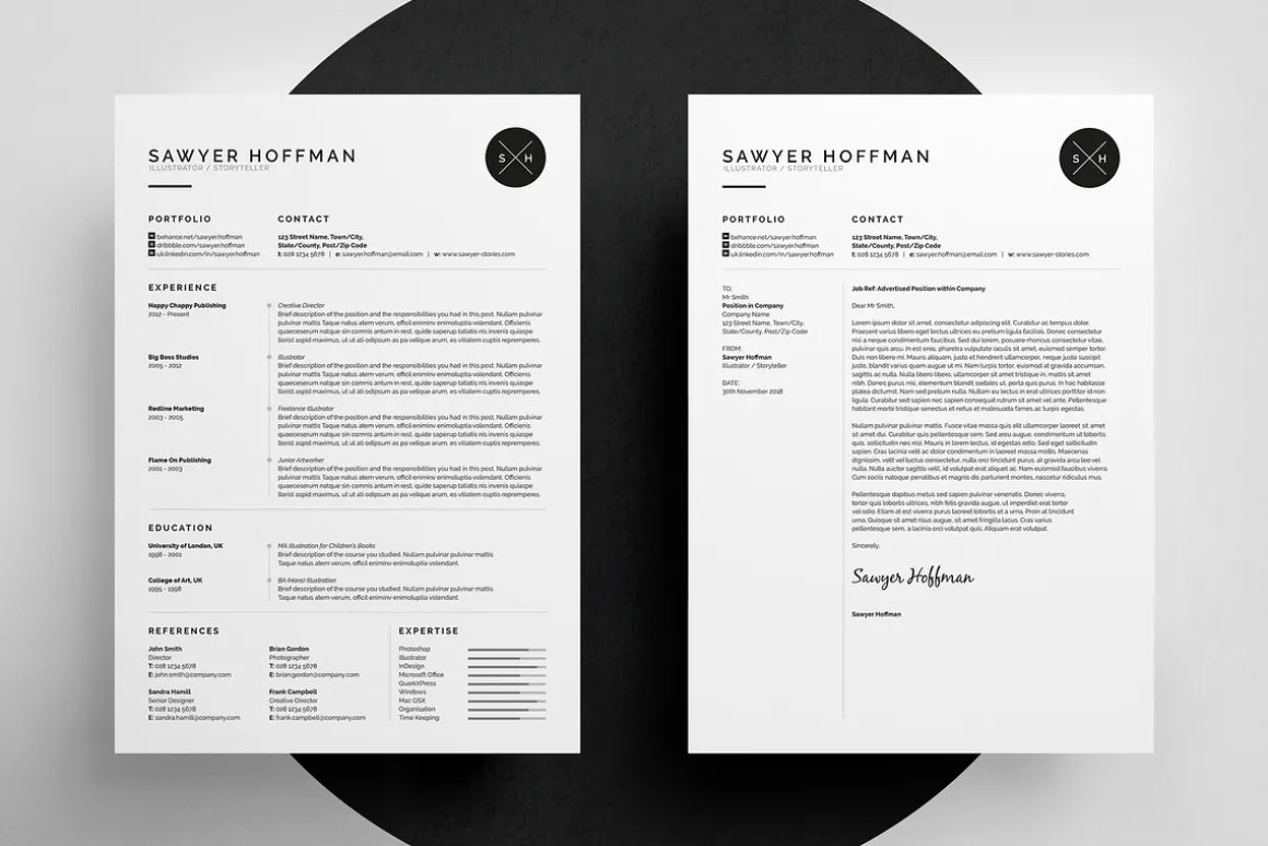 Resume/CV - Sawyer