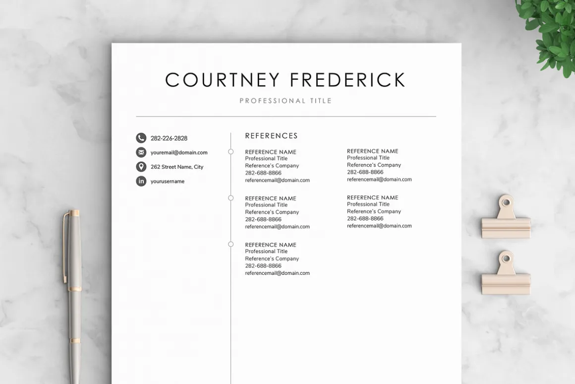 Resume/CV - The Courtney