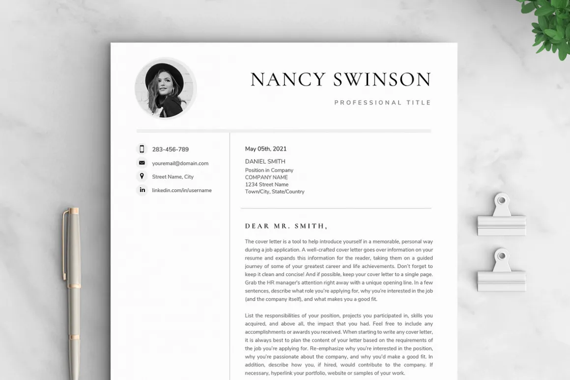 Resume/CV - The Nancy