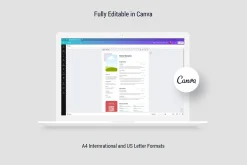Resume Dark and Light Template