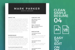 Resume Template 04