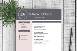Resume Template "Bianca"
