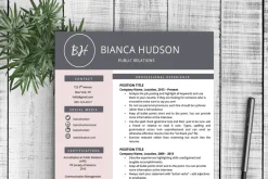 Resume Template "Bianca"
