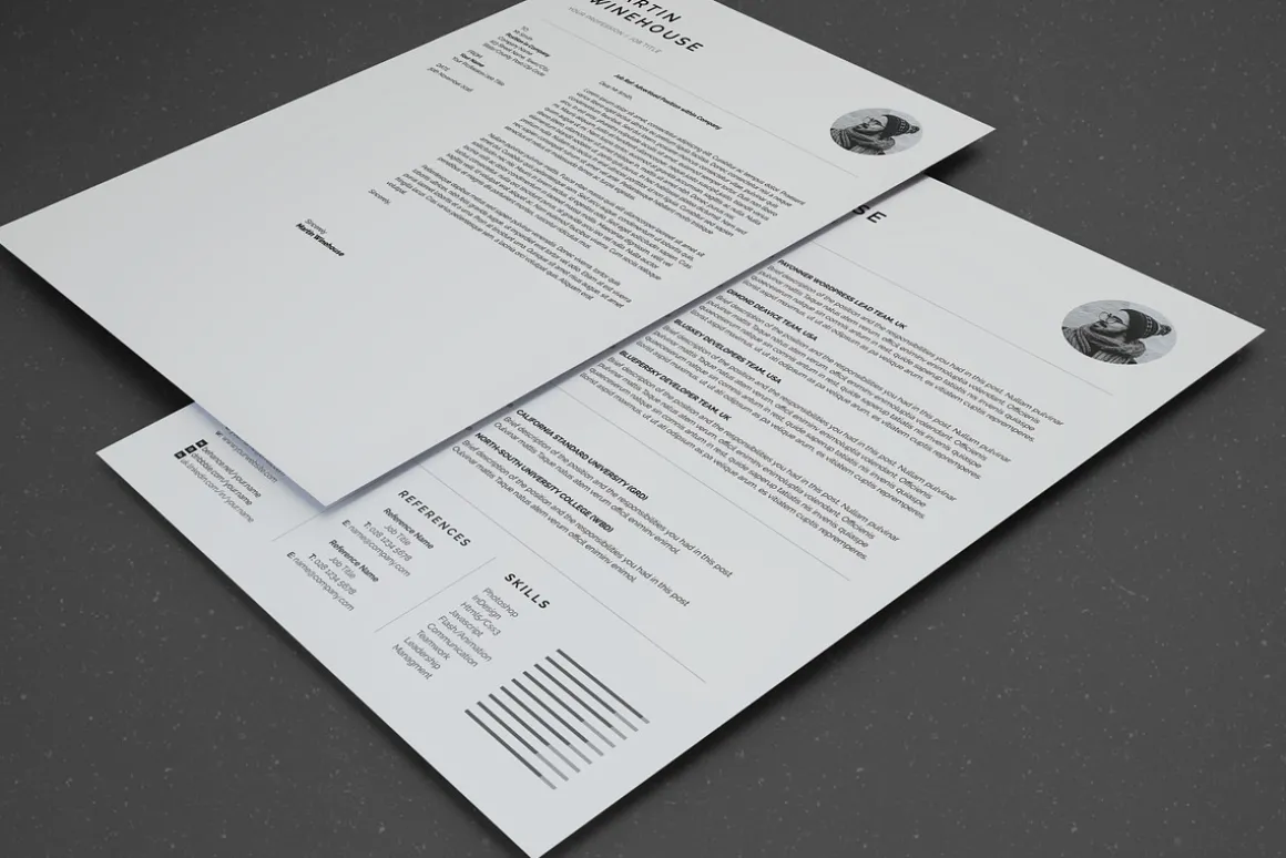 Resume Template / CV