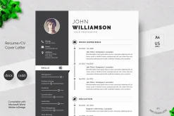 Resume Template / CV