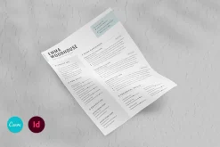 Resume Template / CV