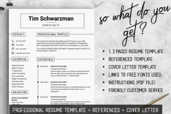 Resume Template / CV Template