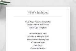 Resume Template Danielle