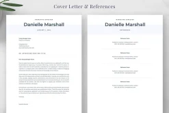 Resume Template Danielle