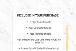 Resume Template "Gwyneth"