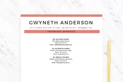 Resume Template 