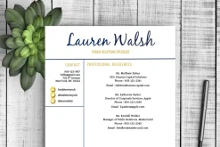 Resume Template - Lauren
