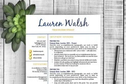 Resume Template - Lauren