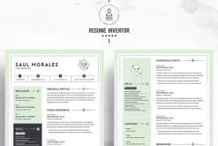 Resume Template 3 Page | CV Template