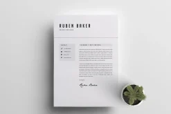 Resume Template 3 Page | CV Template