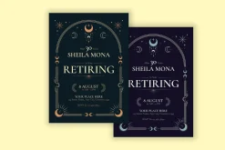 Retirement Party Invitation Classic