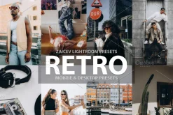 RETR Lightroom mobile desktop PRESET