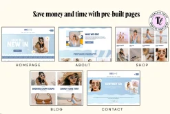 Retro Ecommerce Squarespace Template