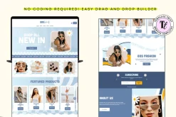Retro Ecommerce Squarespace Template