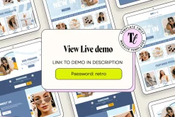Retro Ecommerce Squarespace Template